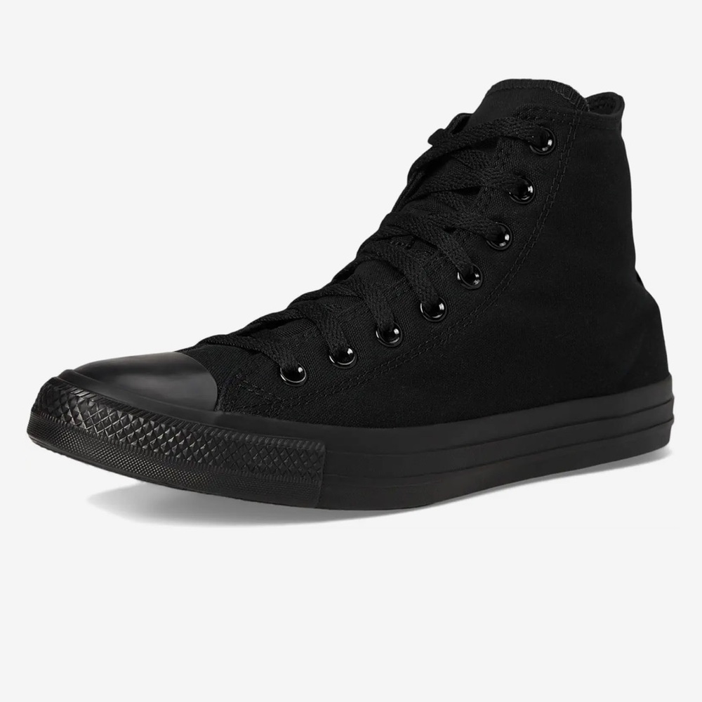Converse Chuck Taylor All Star High Top Black Monochrome M 7 / W 9 | New w/ Box - Picture 6 of 8